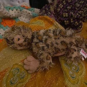 Ganz leopard lizard plush toy. He is gently loved and soft as a kitten!